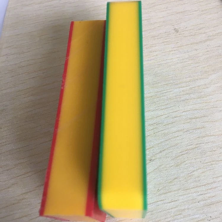 Tricolor Sheet Sandwich 3 Layer HDPE Double Color Plastic Sheet price